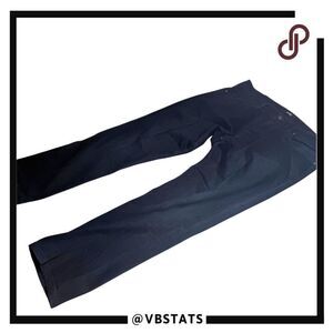 Paige Men's Federal‎ Stretch Slim Straight Fit Chino Pants Black Size 36